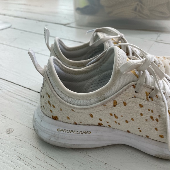 APL sneakers phantom style cream/gold calf hair - Picture 2 of 5